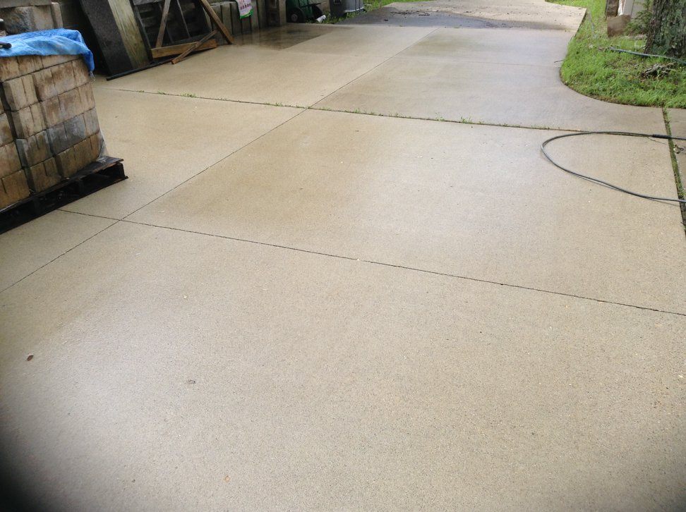 Concrete Power Washing